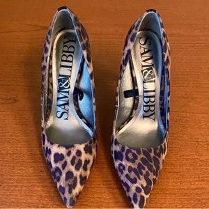 Sam & Libby Animal print heels